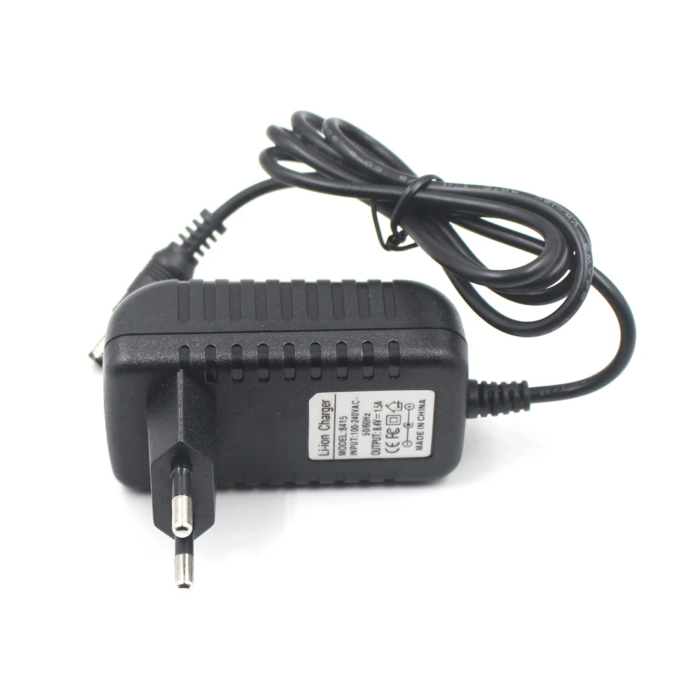 

Universal Charger AC 110-240V DC 4.2V 8.4V 12.6V 16.8V 21V 29.4V 1A 2A for Digital Equipment 18650 Lithium Battery