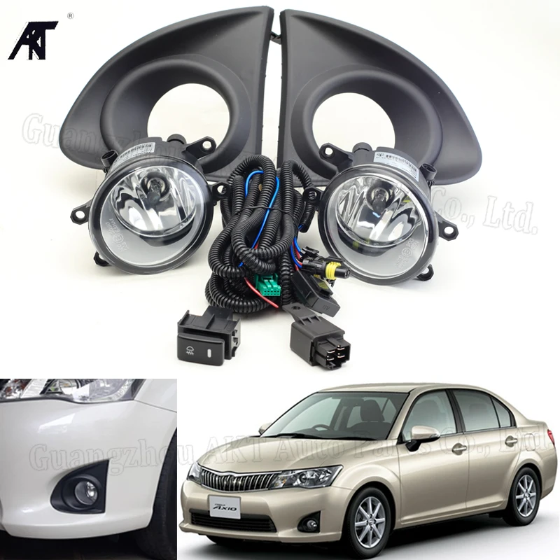 Противотуманная фара в сборе/1 комплект подходит для Toyota Corolla Axio Fielder 2013 2014 2015