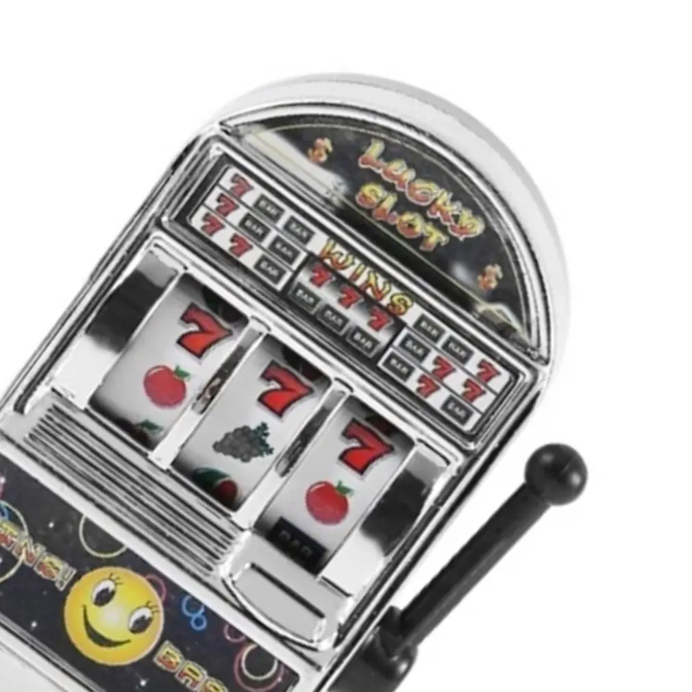 Забавная игрушка металлический мини счастливый игровой автомат развлекательный