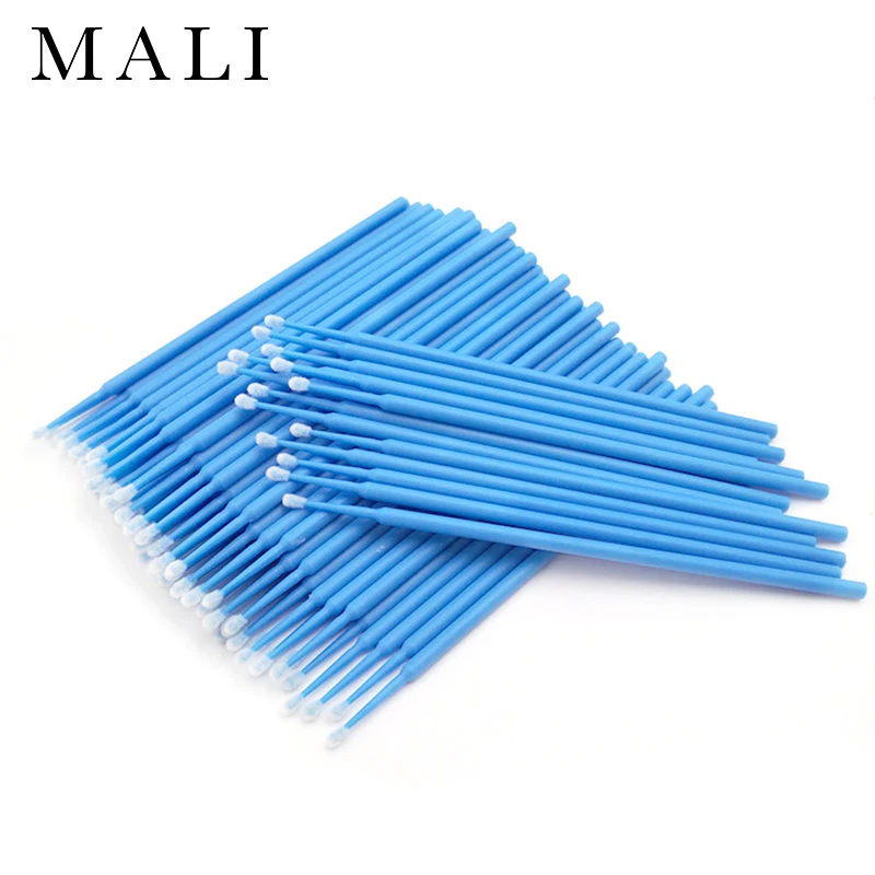 100 шт. Одноразовые Инструменты для наращивания ресниц индивидуальные