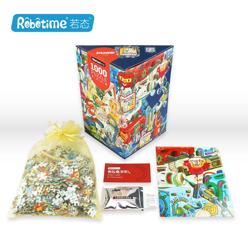 

Fashion cute / paper educational toys art birthday gift adult 1000 pieces of plane puzzle