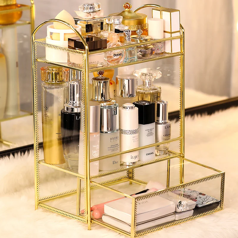 Новое поступление прозрачный ящик для хранения косметики парфюма помады из