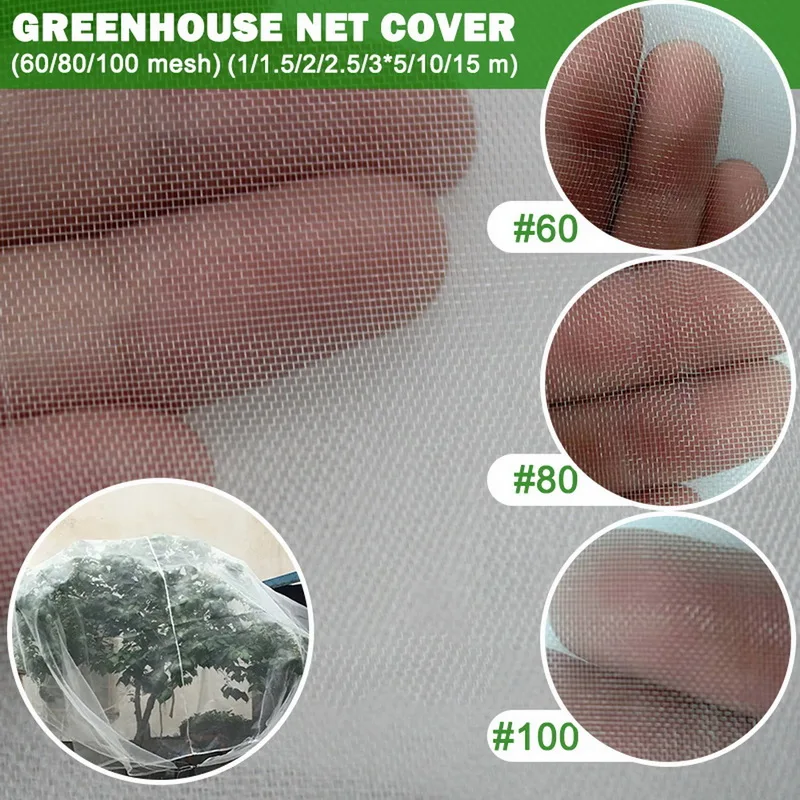 

Garden Pest Control Anti-bird Mesh Net Insect Net Plant Covers Net Greenhouse Protective Net Fruit Vegetables Care Cover