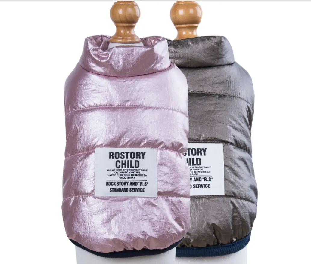 Пальто для собак куртка жилет питомцев щенков толстовка Зимняя Одежда одежда