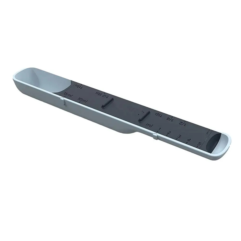 

Adjustable Scale Measuring 12-Level Powder Measure Cup Metering Spoon Double Head Measuring Spoon For Cooking Seasoning Scale