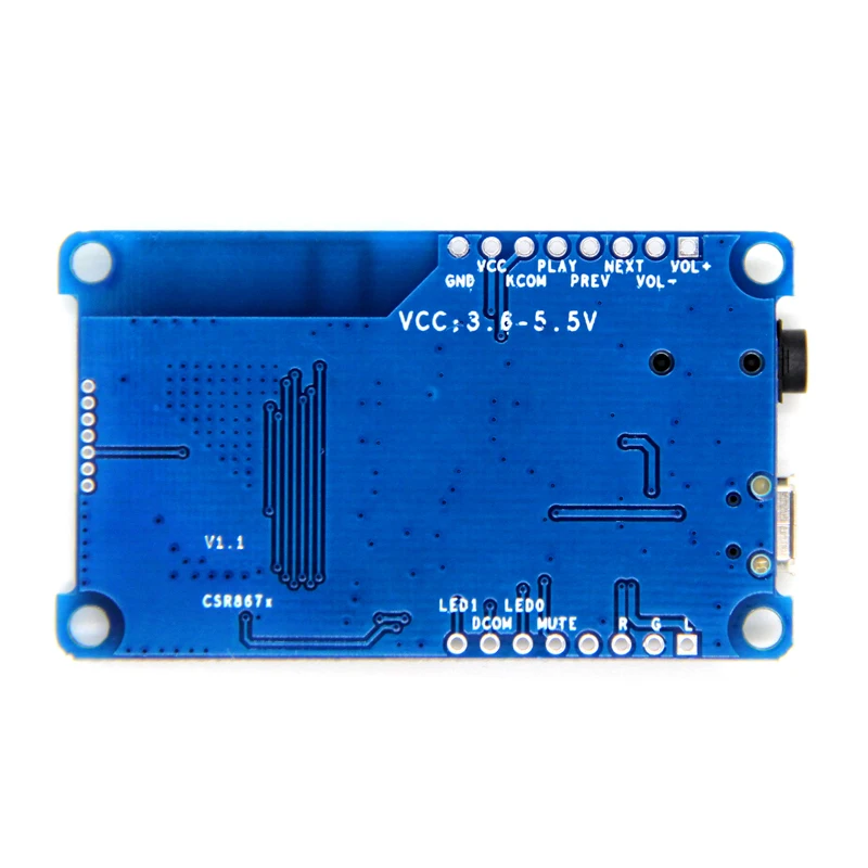 CSR8675 Bluetooth совместимая Плата декодера V5.0 PCM5102A низкая мощность APTX/APTXLL/APTXHD без