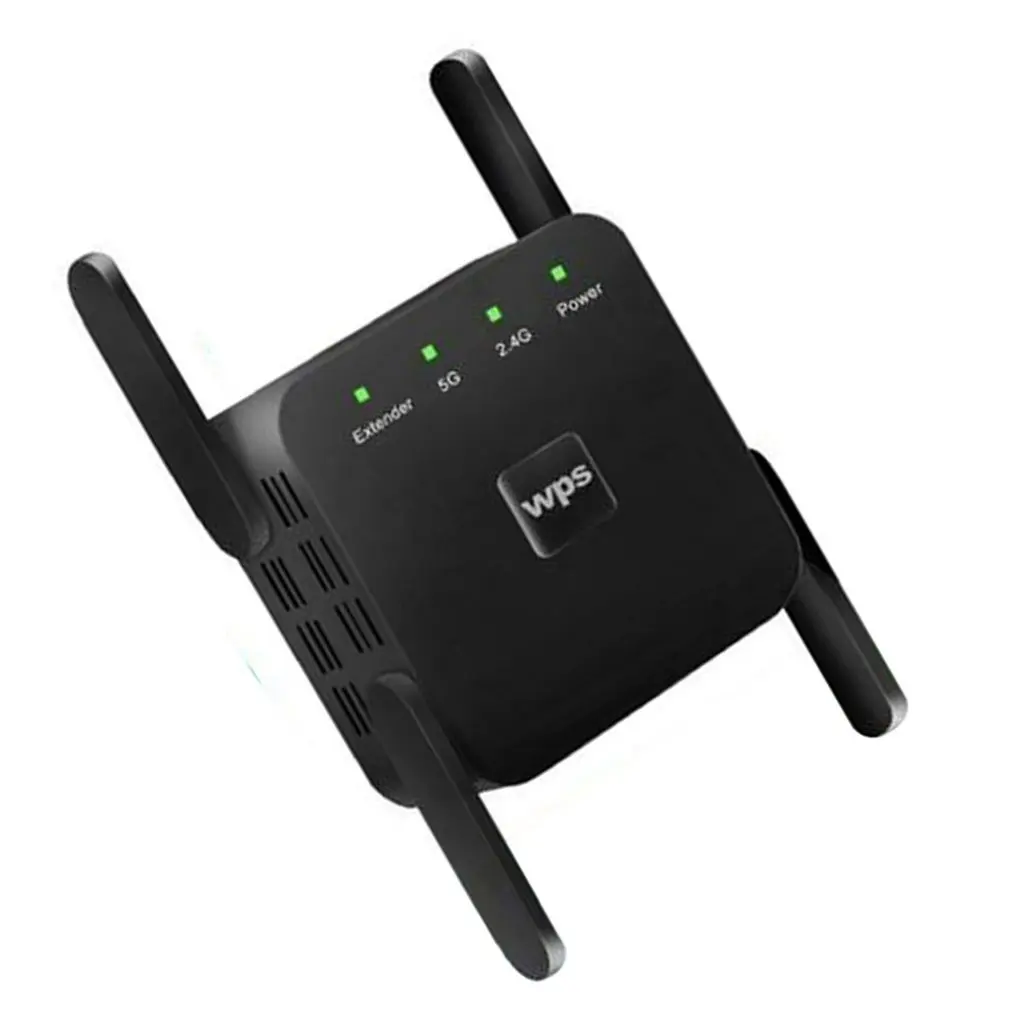 5ghz 1200mbps wireless wifi repeater router long range extender superior omnidirectional wireless range signal booster free global shipping