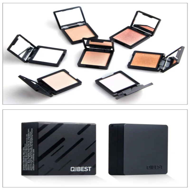 Хайлайтер бронзаторы для лица палитра макияж набор блеск контурного макияжа