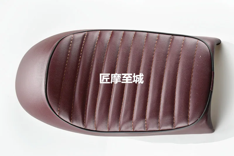 1 компл. Черный Горб Кафе Racer Винтаж мотоциклетные сиденья 60x25x16 5 см для