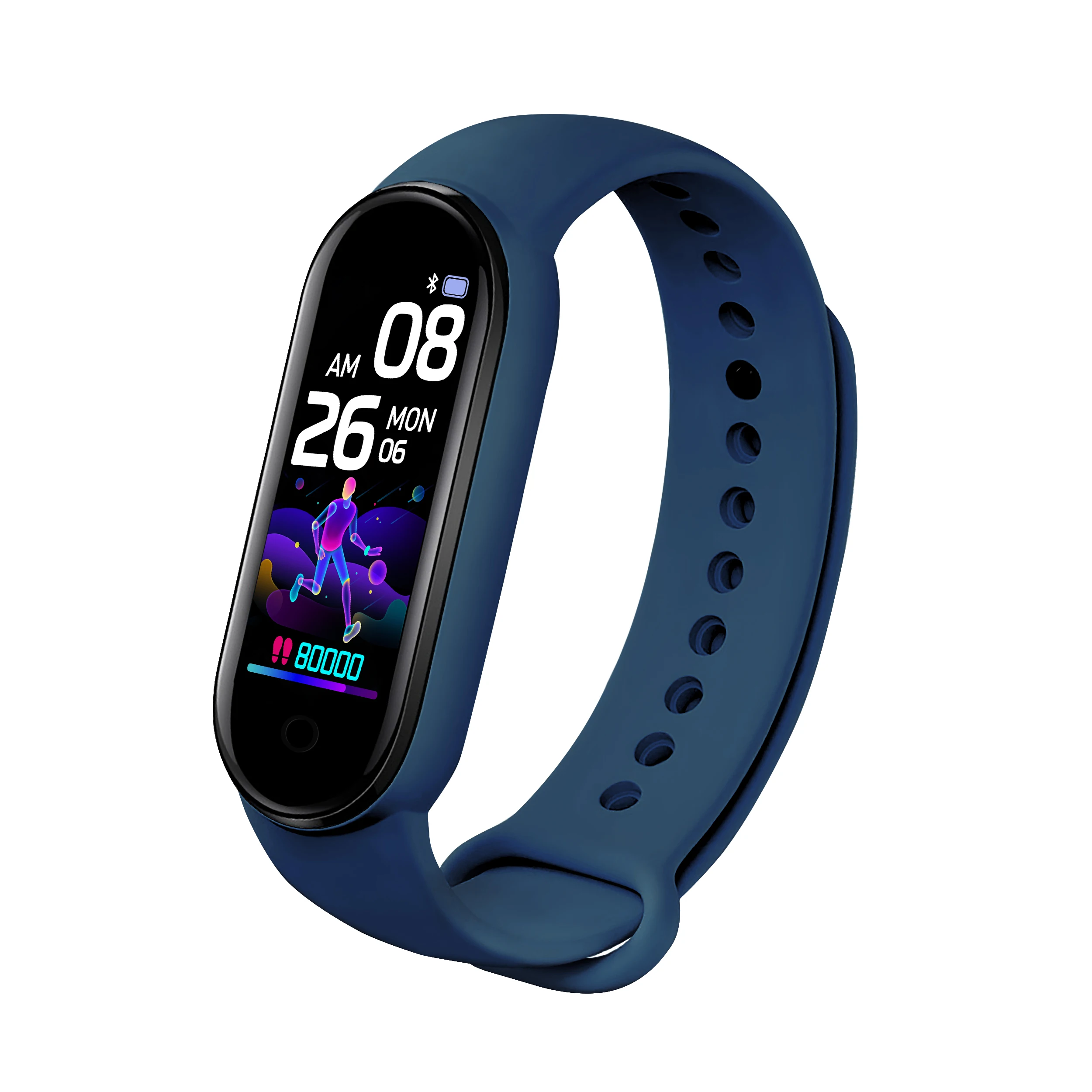 B30 smart bracelet pedometer, mileage, sleep detection, sedentary reminder, heart rate and blood pressure monitoring smart watch