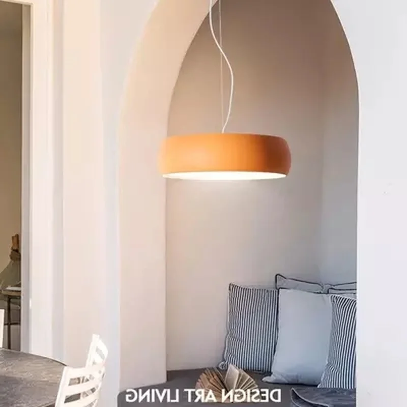 Скандинавский светильник в виде Макарон для спальни креативный Simlpe милый