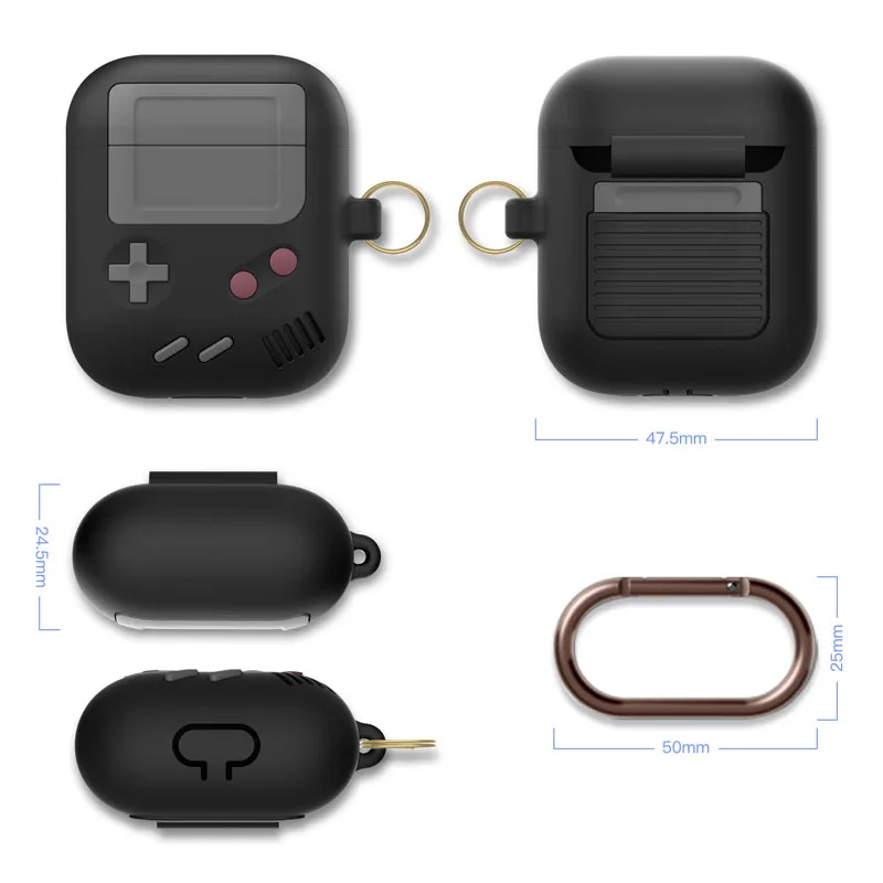 Мультяшный чехол для игровой консоли Airpods Pro 3 2 1 беспроводных Bluetooth наушников AirPords