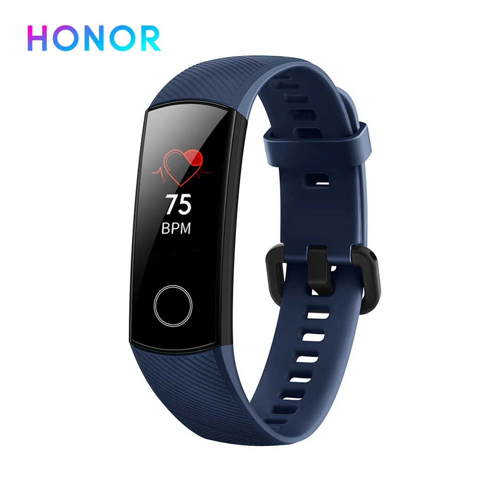 Honor Band 4 смарт браслет 0 95 &quotAmoled Цвет сенсорный экран фитнес Браслет трекер