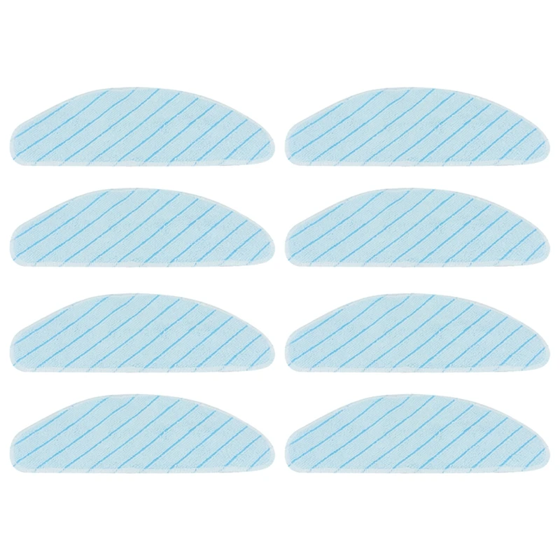 8Pcs Washable Mopping Cloth For ECOVACS Deebot T9 Robot Vacuum Cleaner Series Parts Replacement