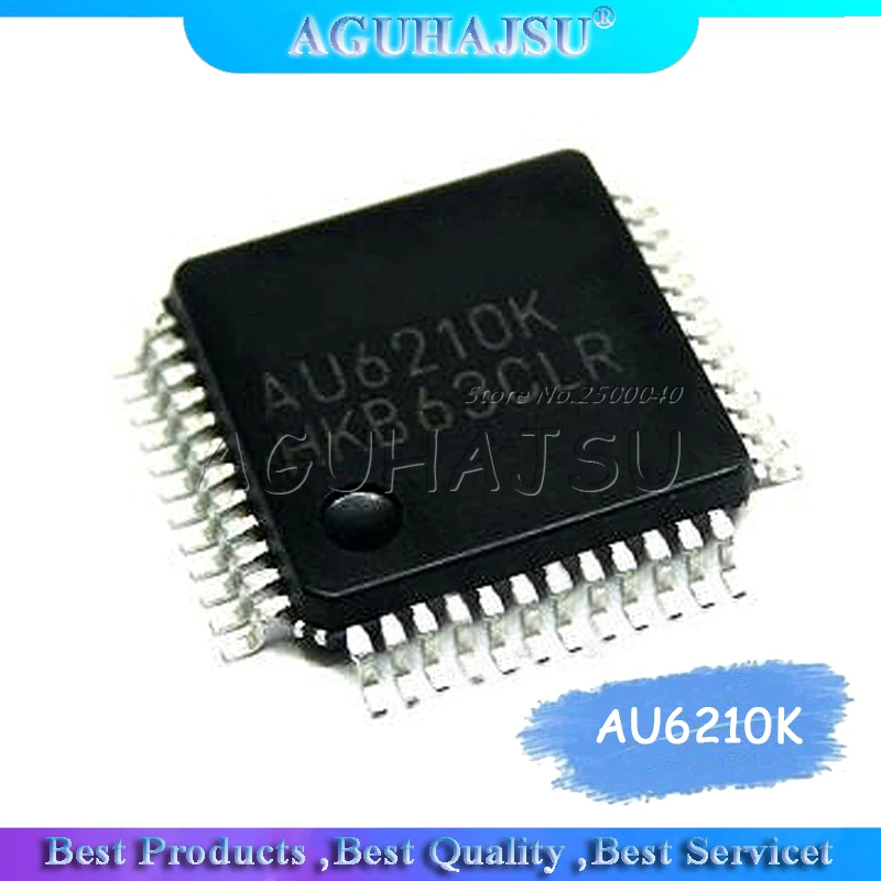 1 шт. AU6210K AU6210 LQFP48 оригинальный подлинный встроенный Радиоуправляемый вид на