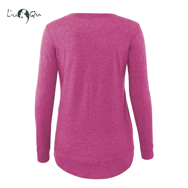 Женские топы для беременных с длинным рукавом одежда грудного вскармливания