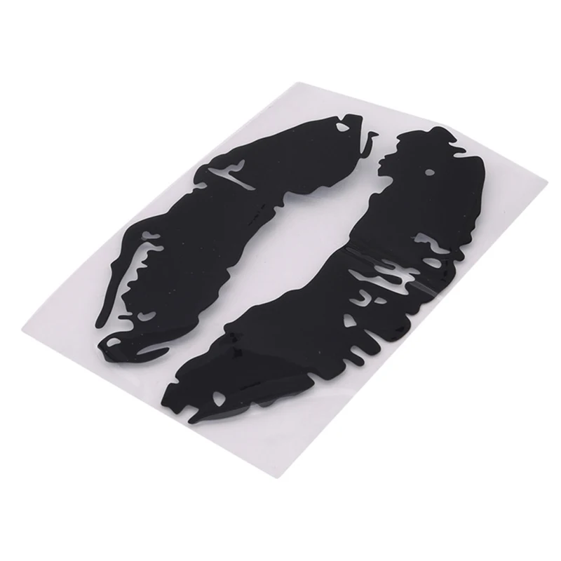 В виде красных губ стикер изображающий поцелуй Авто Стикеры автомобиль грузовик