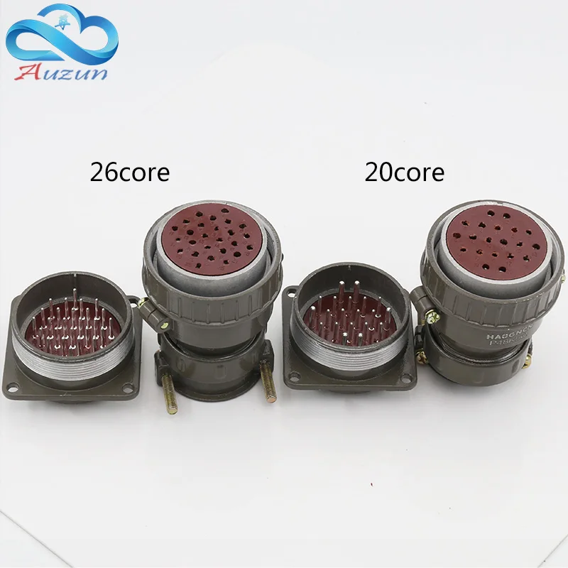 Aviation plug socket round connector P48 series 20/26core diameter 48MM | Обустройство дома