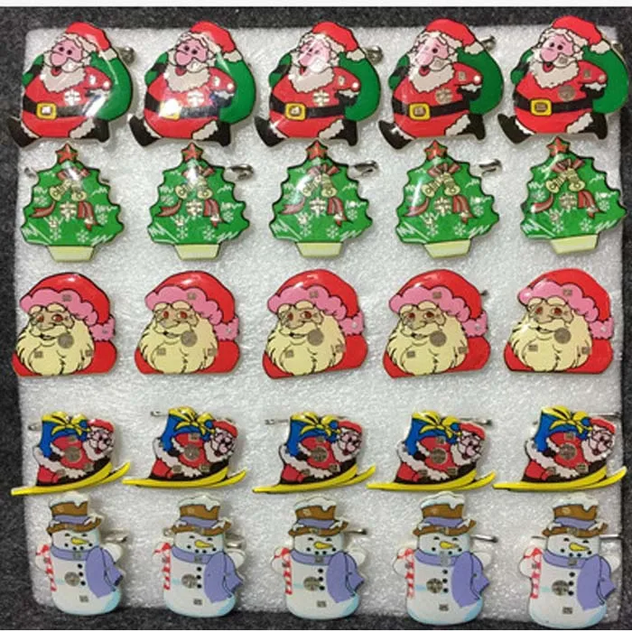 Брошь в виде деда мороза 25 светильник т.|Украшения своими руками для вечеринки| |