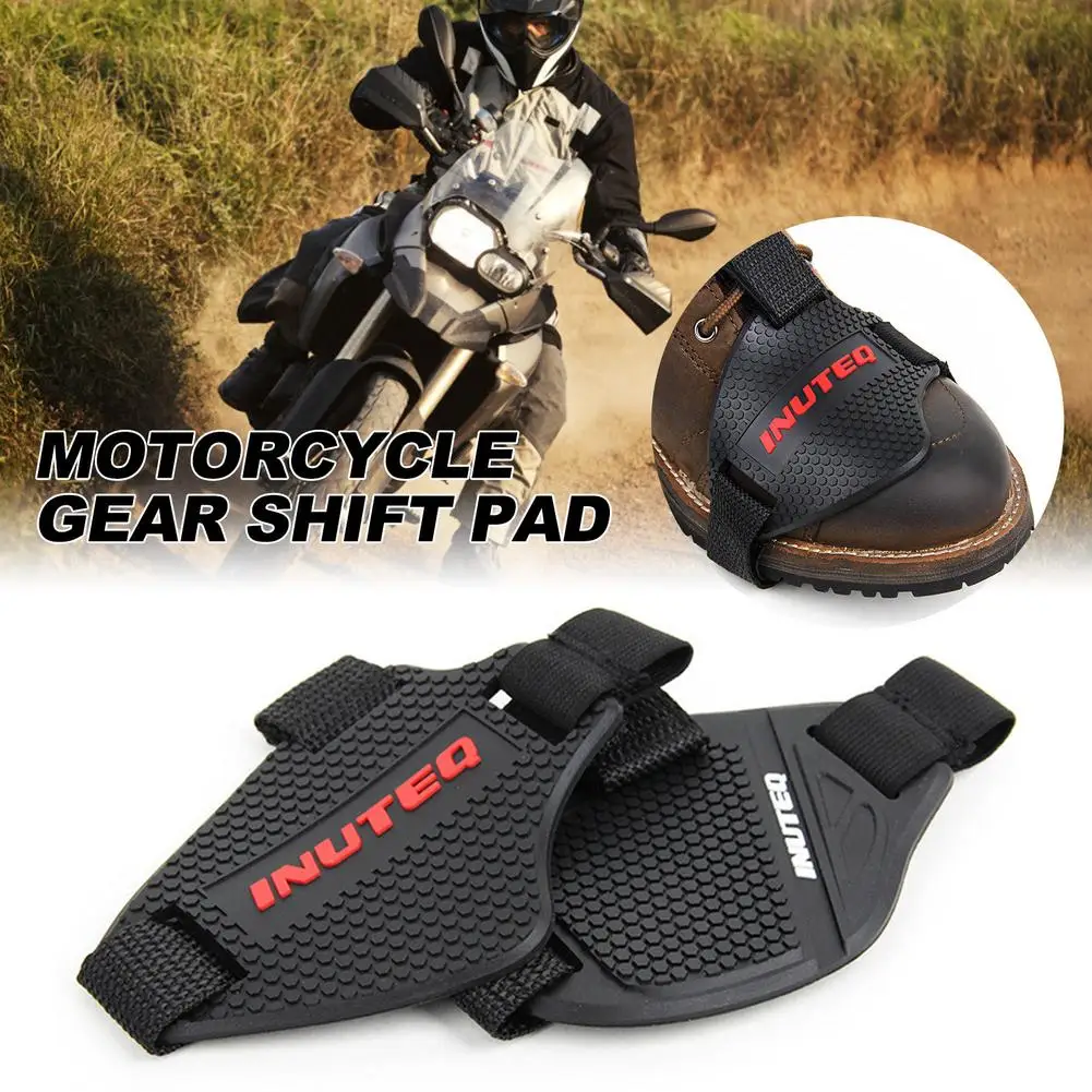 

Rubber Motorcycle Shoes Protective Gear Shift Pad Moto Anti-skid Gear Shifter Lightweight Boot Cover Shifter Guards Protector