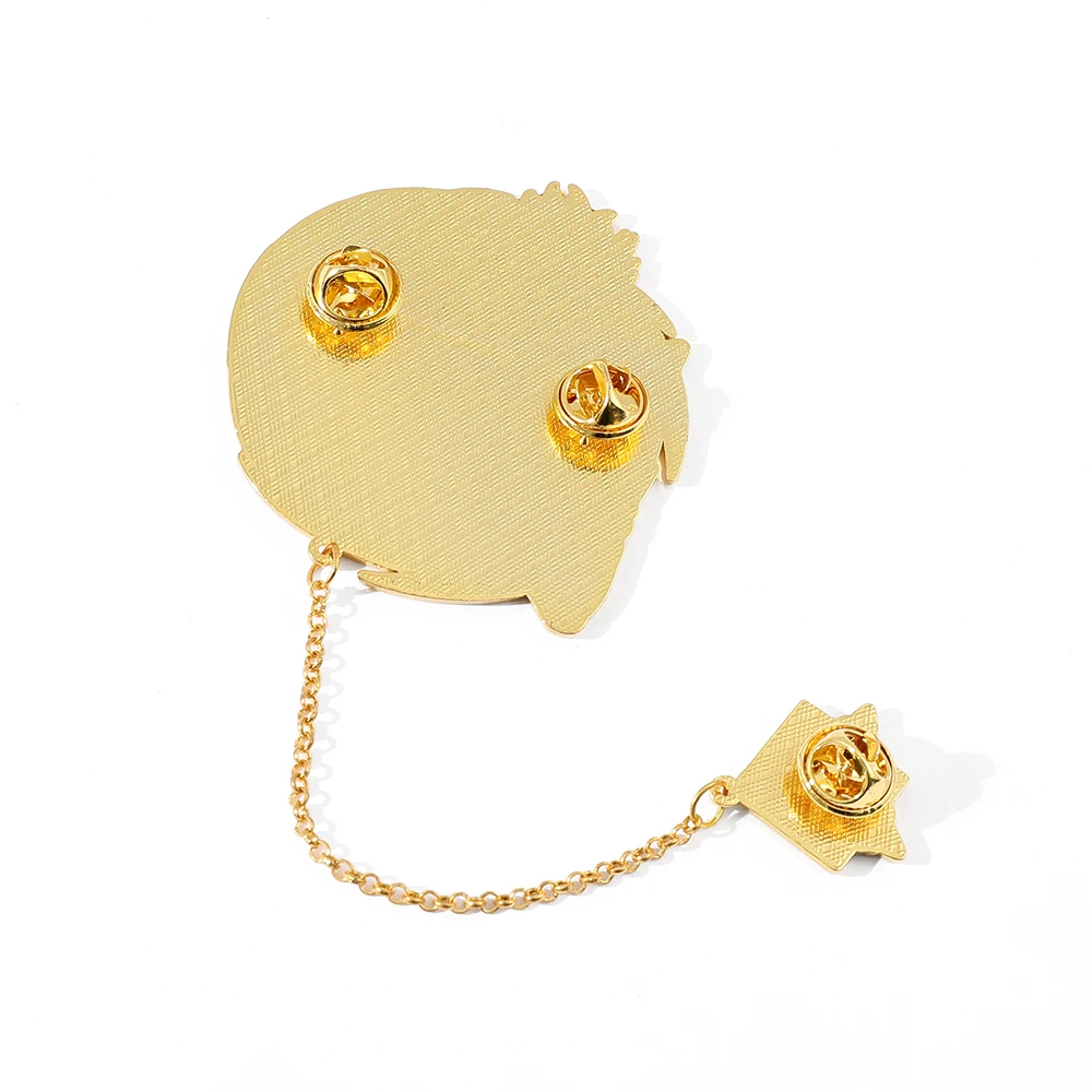 Эмалированные Броши juютсу Kaisen в форме булавки для одежды рюкзака воротника