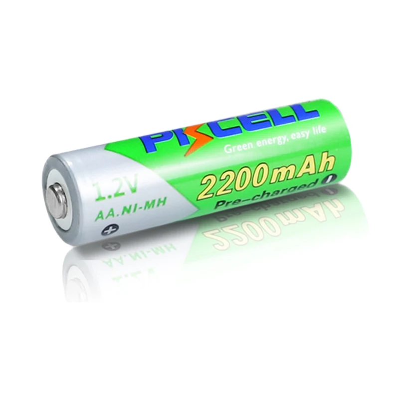

2/4Pcs PKCEE 1.2V 2200mAh AA Rechargeable Battery LSD battery Low Self discharge NIMH aa battery for Camera