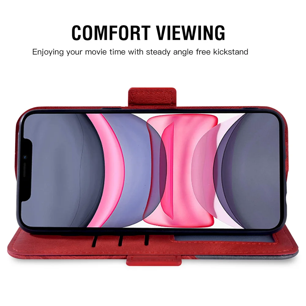 Кожаный чехол для телефона HTC U11 Plus U12 U20 5G 10 чехол-книжка с бумажником |