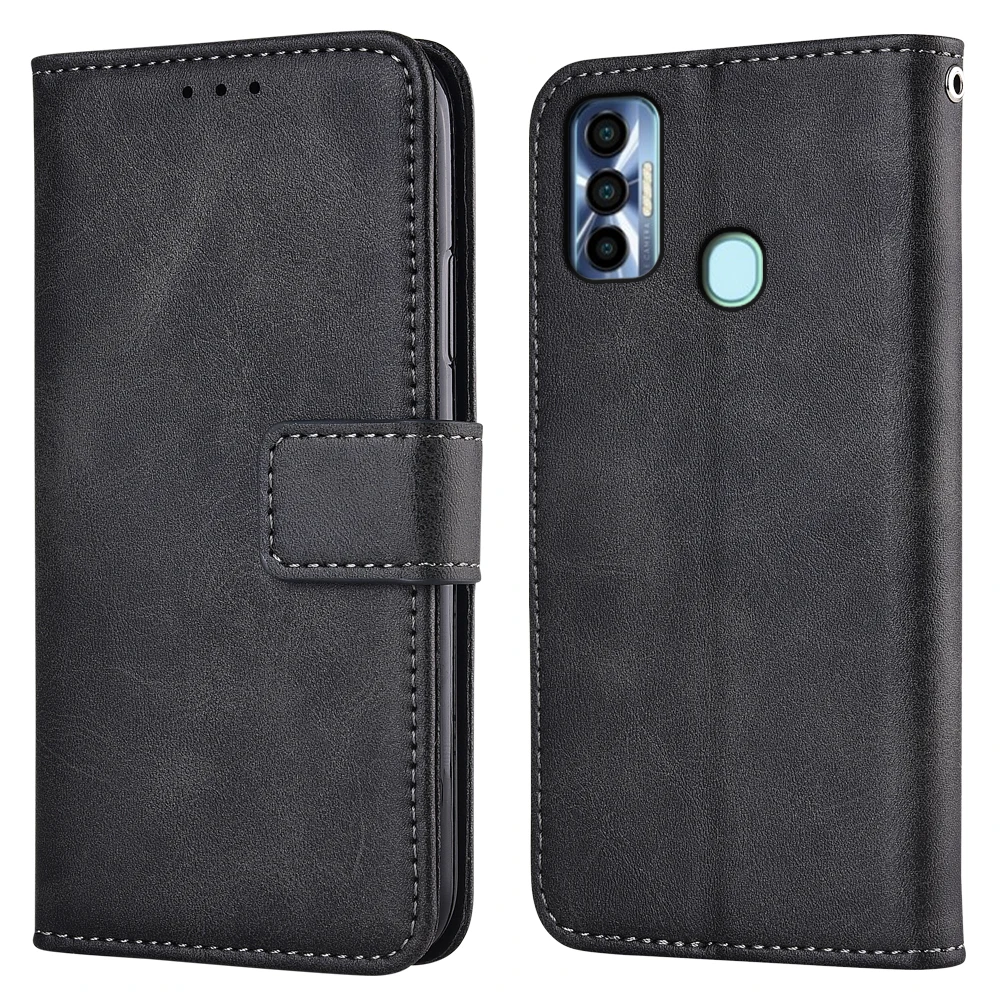 

Flip Wallet Case for Tecno Spark 7 Pro Leather Phone Case for Tecno 7 Pro Cover Book Case for Tecno Spark7 Pro Coque