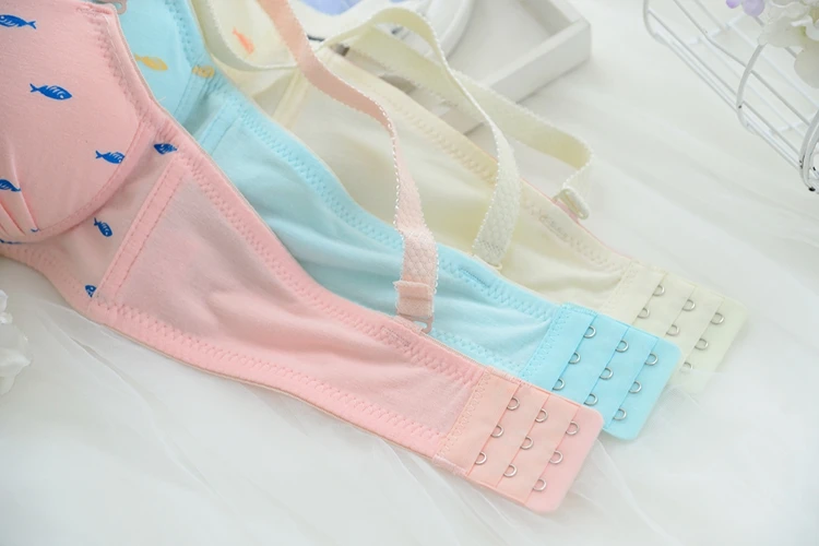 Семейный детский бюстгальтер жилет из хлопка для здоровья нижнее белье девочек