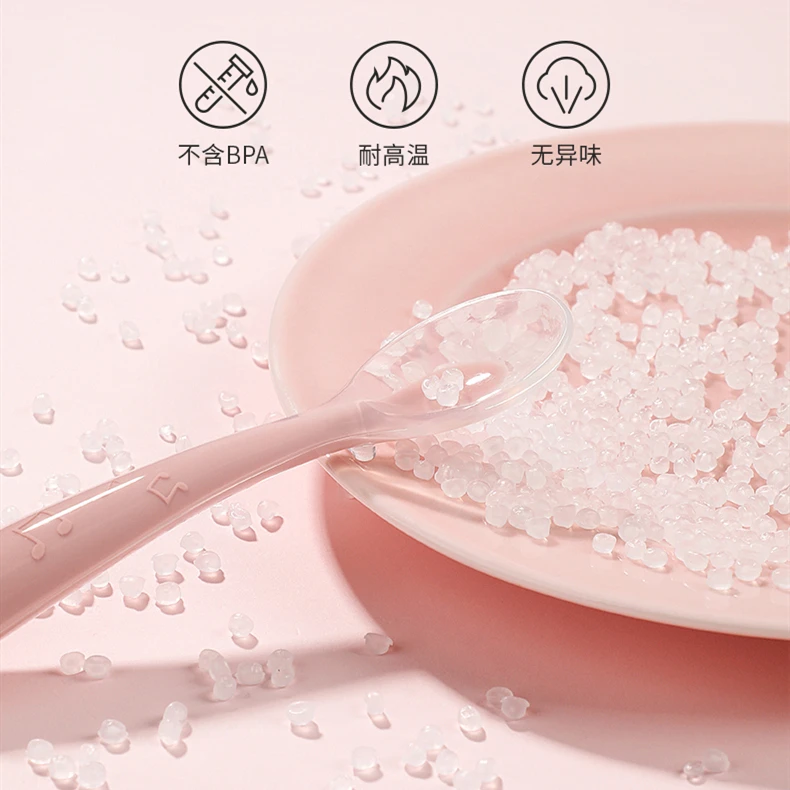 

2020 Hot Selling Food Grade Silicone Feeding Spoon for Baby