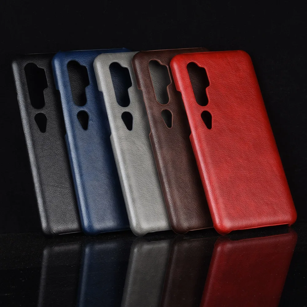 Кожаные чехлы для Xiaomi Mi Note 10 Pro чехол телефона Redmi K30 K20 накладка из искусственной