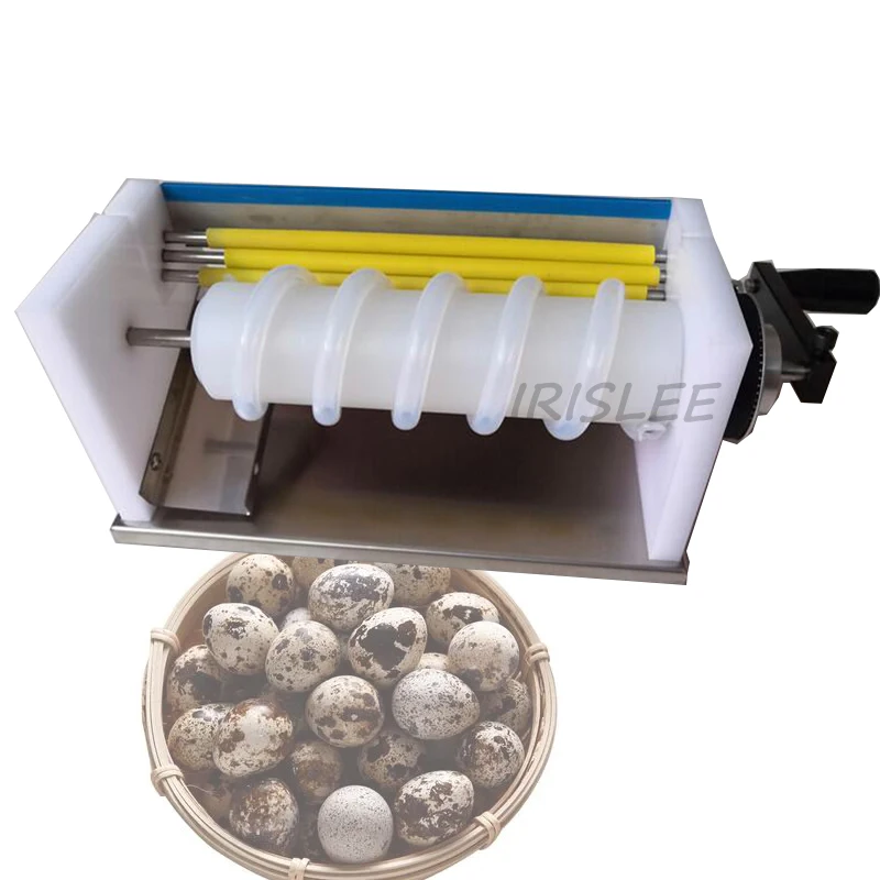 

Stainless Steel manual Quail Egg Peeler Machine Egg Peeling Machine High Efficiency Hand Shake Huller Sheller Tools