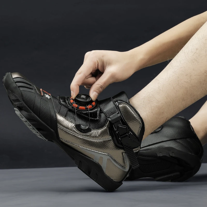 

Spring Autumn Cycling Shoes for Man Women Athletics Bike Racing Sport Shoes Men's MTB Bicycle Boots Pro Bicycle Shoes Couples