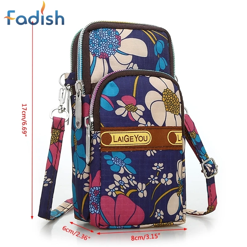 Женская сумка через плечо Наплечная Сумка для мобильного телефона чехол кошелек