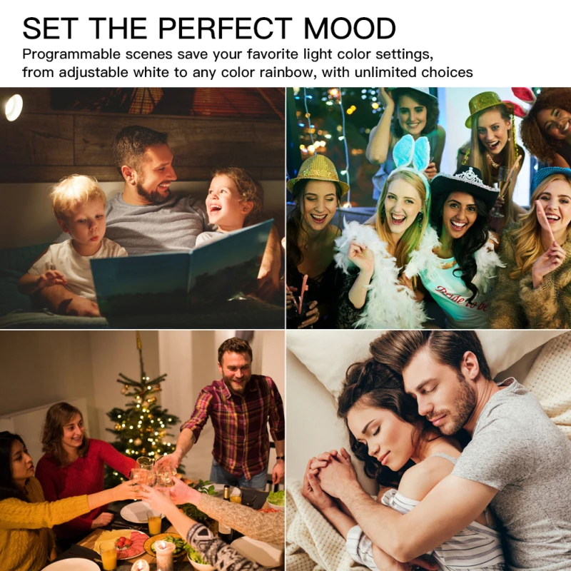 

E27 B22 Smart Control Lamp Led RGB Light Dimmable 15W RGBW Led Lamp Colorful Changing Bulb Led Lampada RGBW White Decor Home