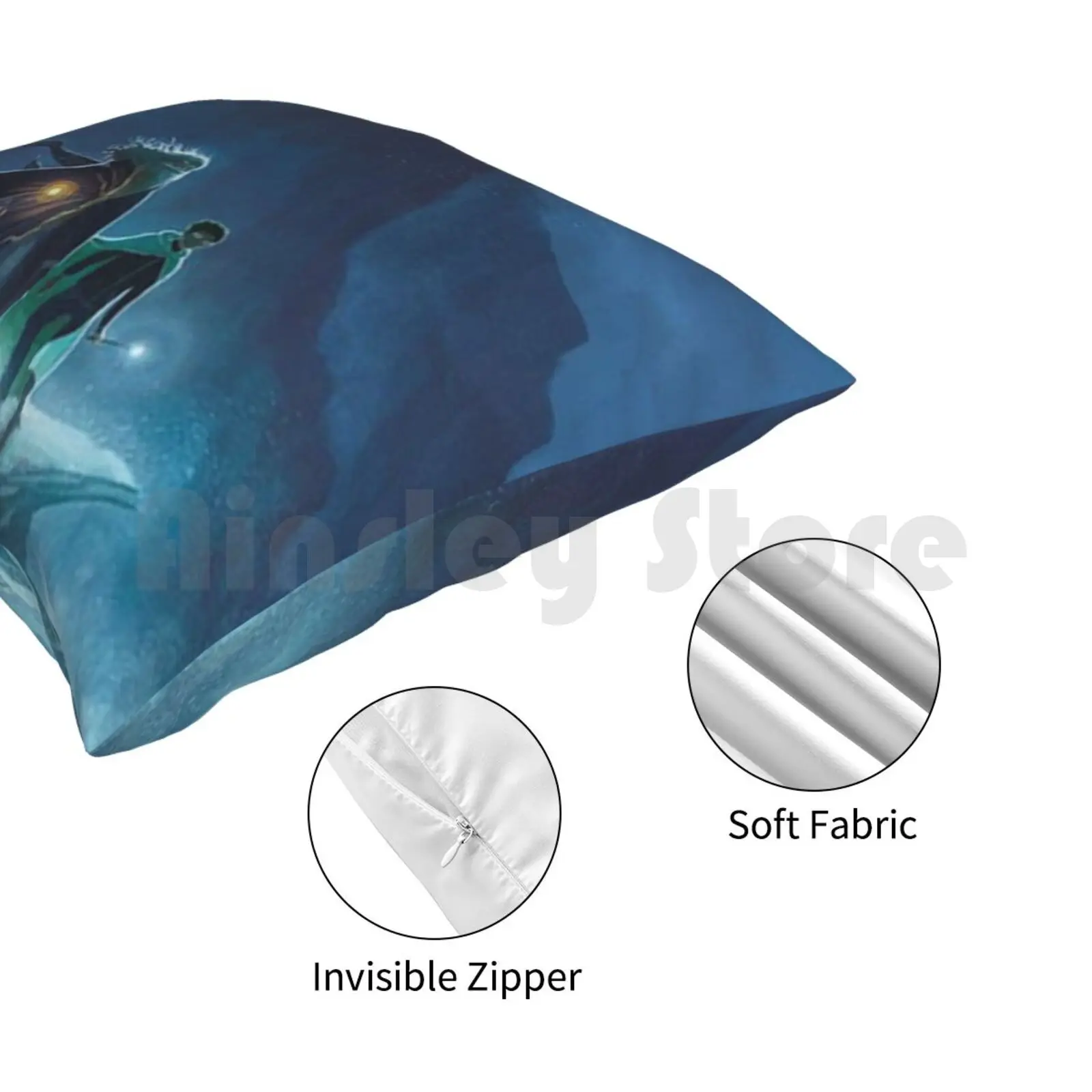 Подушка волшебная луна домашняя мягкая декоративная подушка с принтом фильмы в