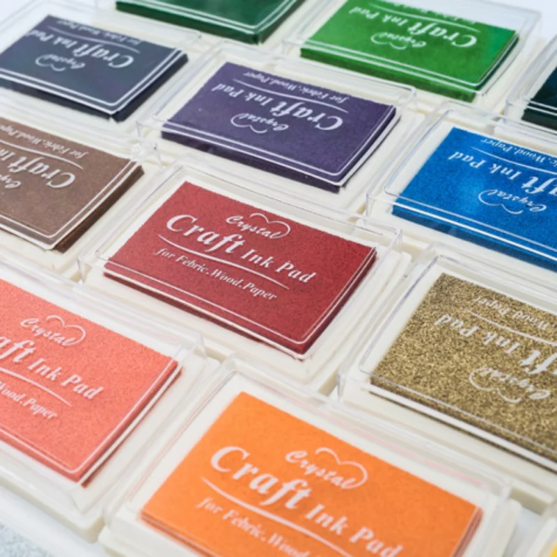 DIY штамп для скрапбукинга чернильный коврик водорастворимый резиновой краски