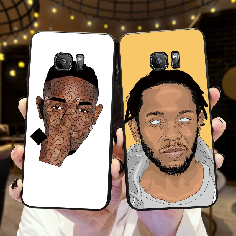 Mobile Phone Cases for Samsung M10 M20 M30 S6 S7 Edge S10 S9 S8 PLUS Soft Silicone Cover Kendrick Lamar | Мобильные телефоны и