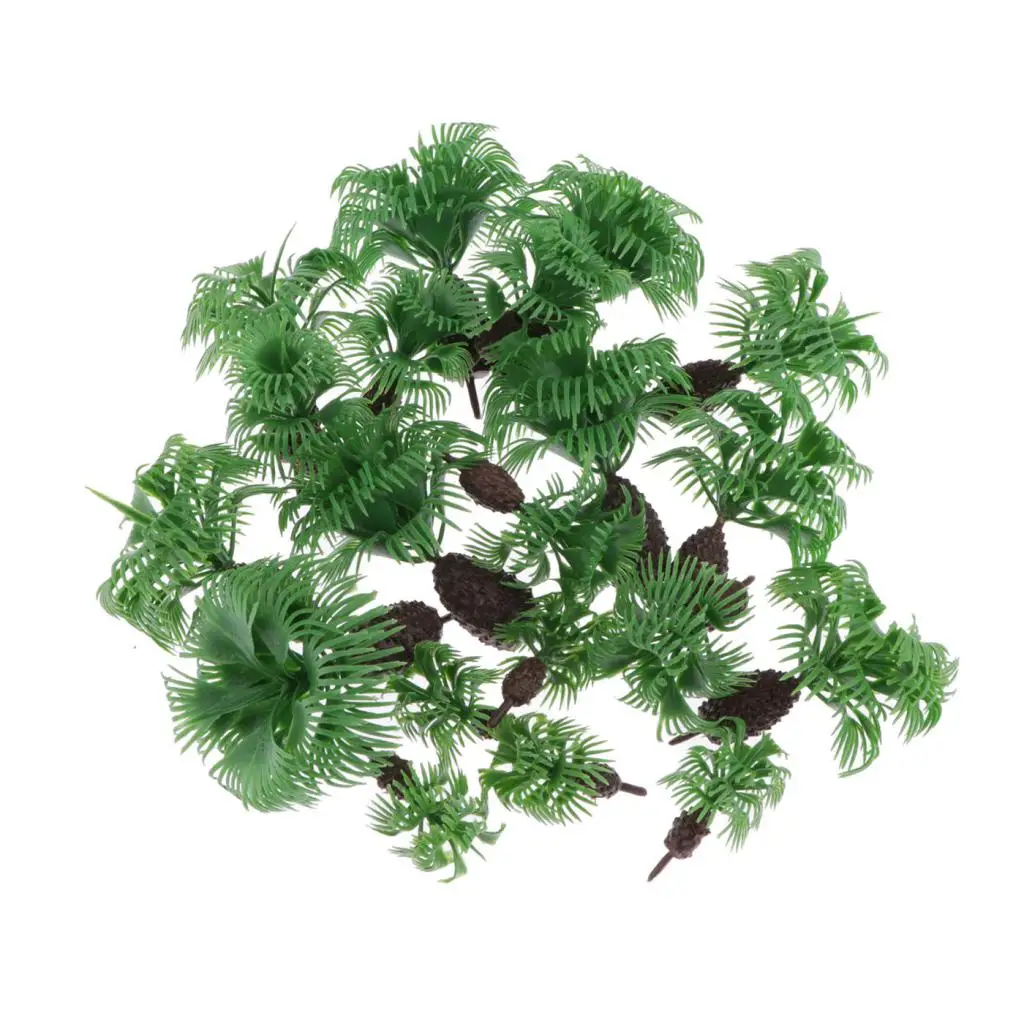 

20/pack Model Trees 3.6cm-6.5cm(1.4''-2.5'') Mixed HO Scale, Perfect for All