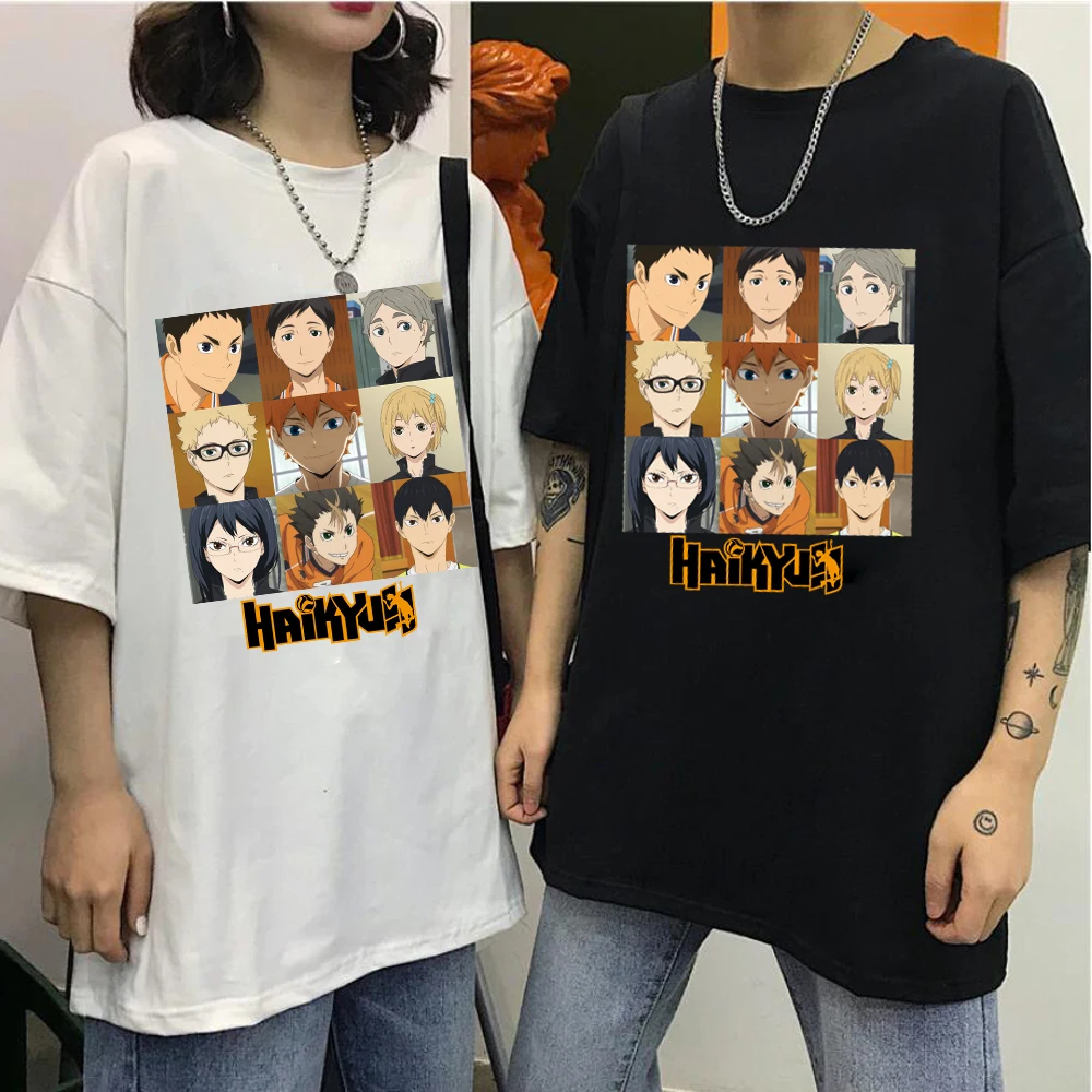 Haikyuu Мужская футболка Kuroo аниме Bokuto манга Shoyo волейбол креативная с коротким