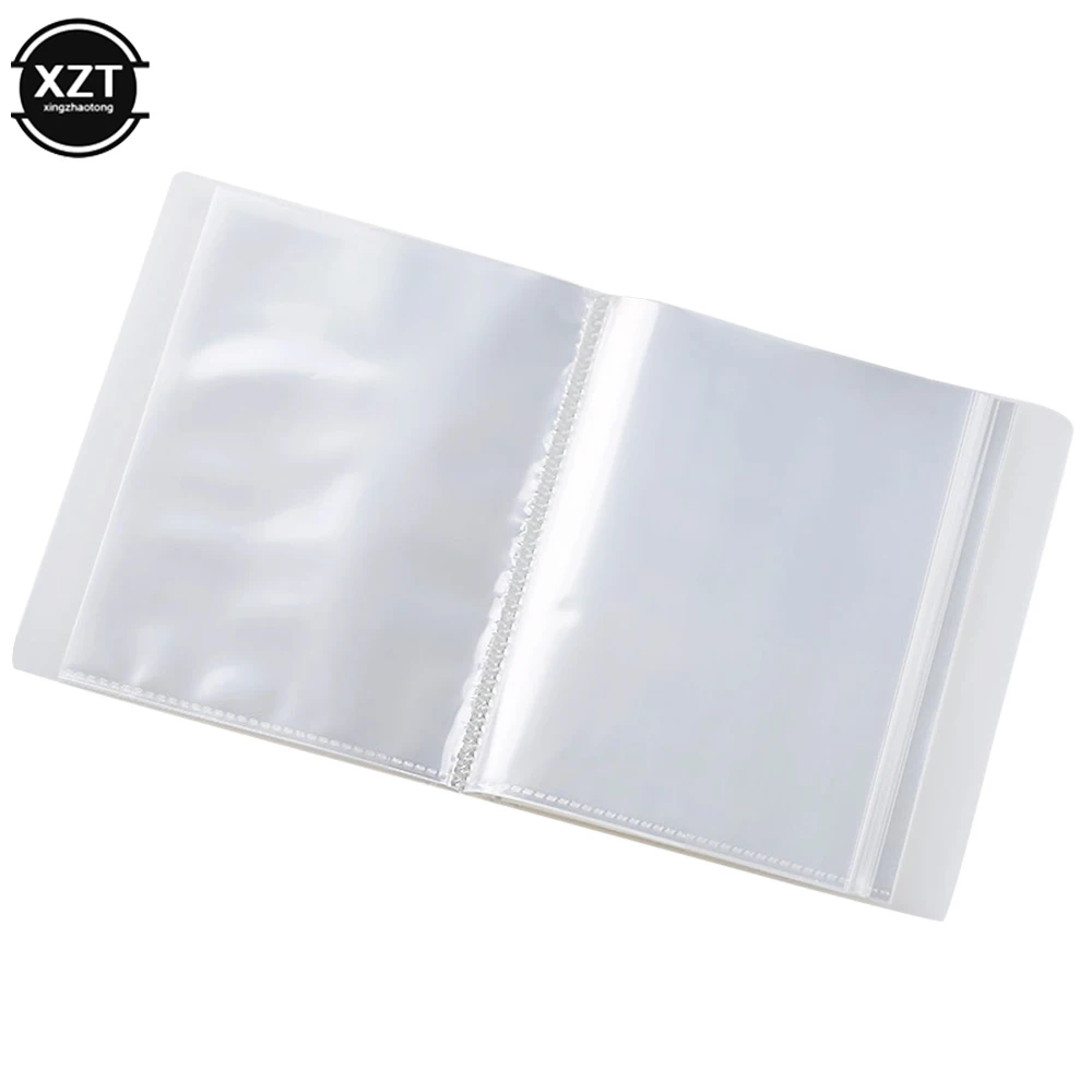 Карманная книга для открыток формата А6 40 страниц прозрачный Домашний альбом