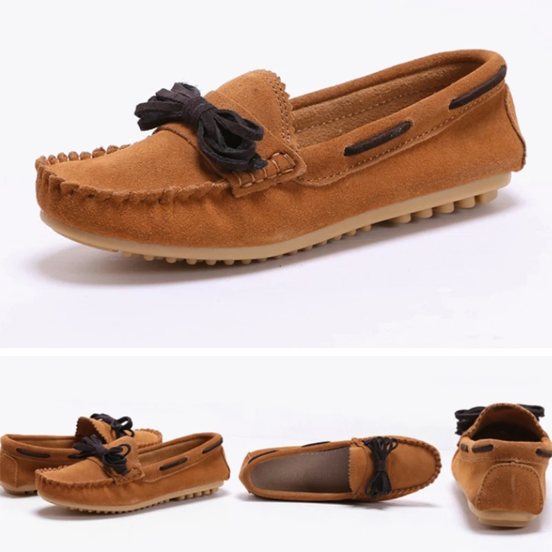 

Мокасины женские из натуральной кожи, туфли на плоской подошве, повседневная обувь для вождения, брендовые лоферы, весна-лето 2021