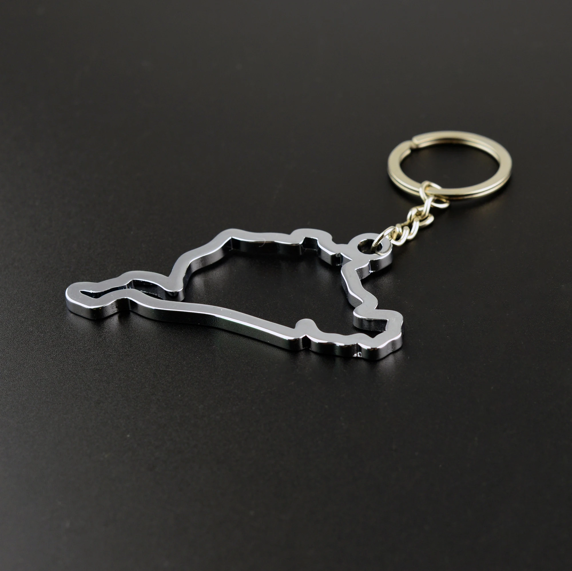 Брелок для автомобильных ключей кольцо с подвеской в виде зелёного Хелла|Кольца