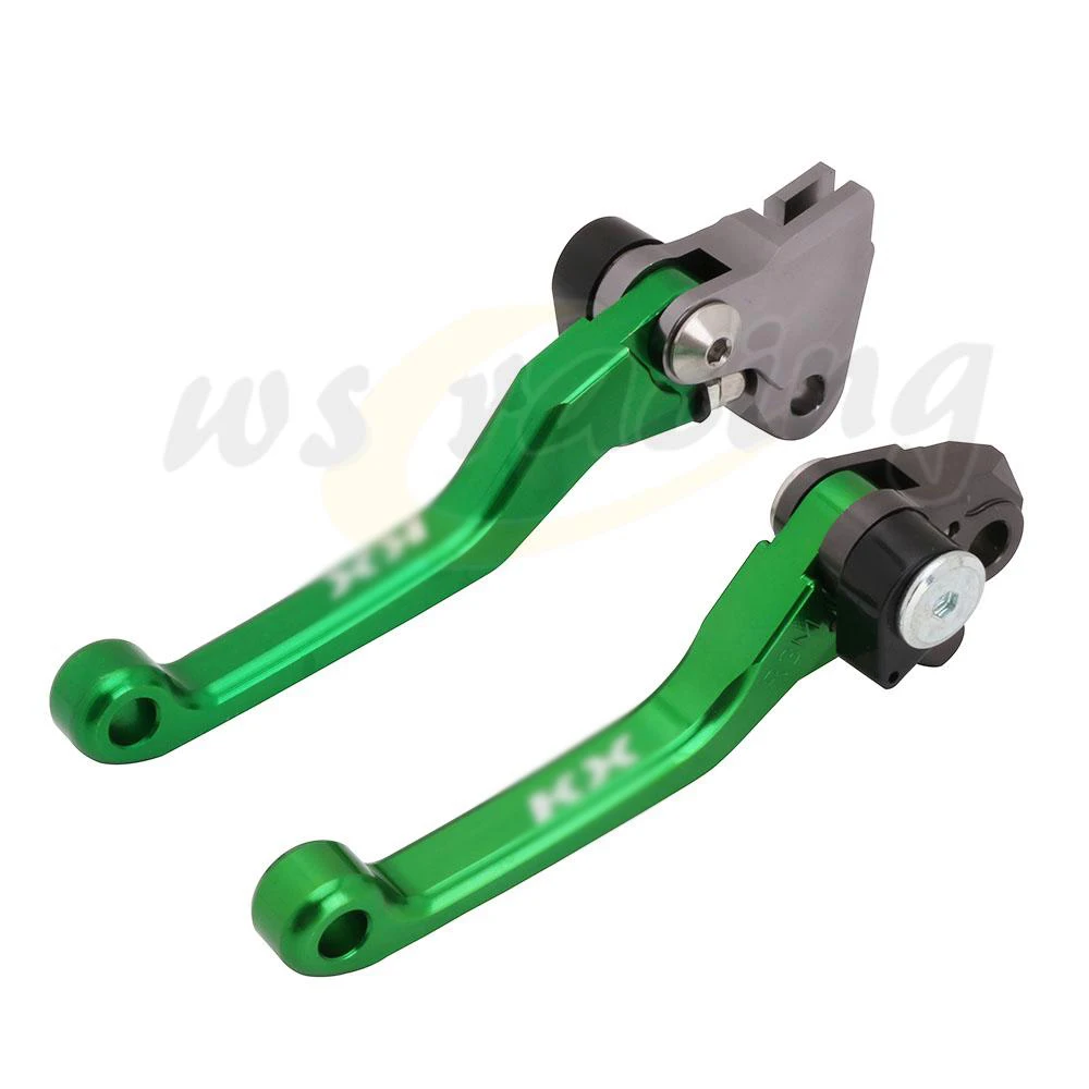 CNC левый правый Тормозной рычаг сцепления для мотоцикла KX 250F 450F 2013-2018 2014 2015 2016 2017