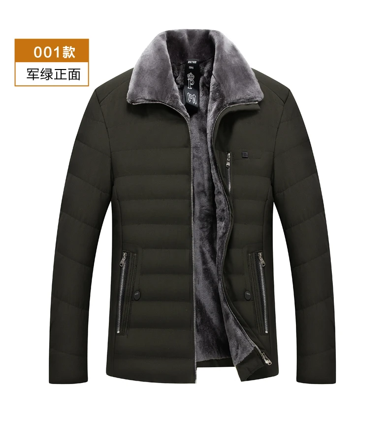 Новая шерстяная подкладка большого размера 3XL 4XL Мужская парка зимняя куртка Мужское пальто толстые теплые мужские куртки