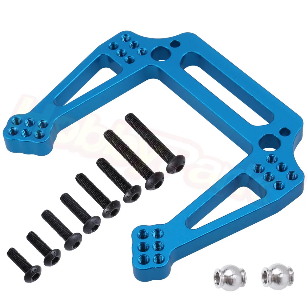 Алюминиевая передняя амортизирующая башня для грузовика 1/10 Traxxas Slash 2WD с коротким