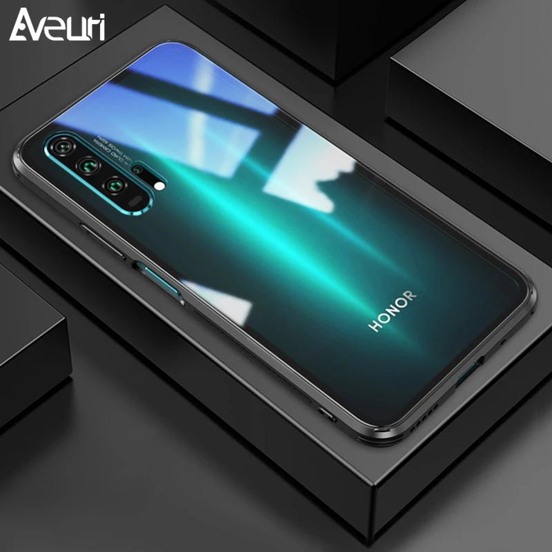 Прозрачный стеклянный чехол для телефона Huawei P30 Lite Mate 20 30 P20 P40 Pro Nova 5T Honor Plus 20S