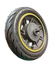 Оригинальное переднее колесо 10 дюймов для Ninebot Max G30 Kickscooter, переднее колесо с вакуумной шиной в сборе, запасные части