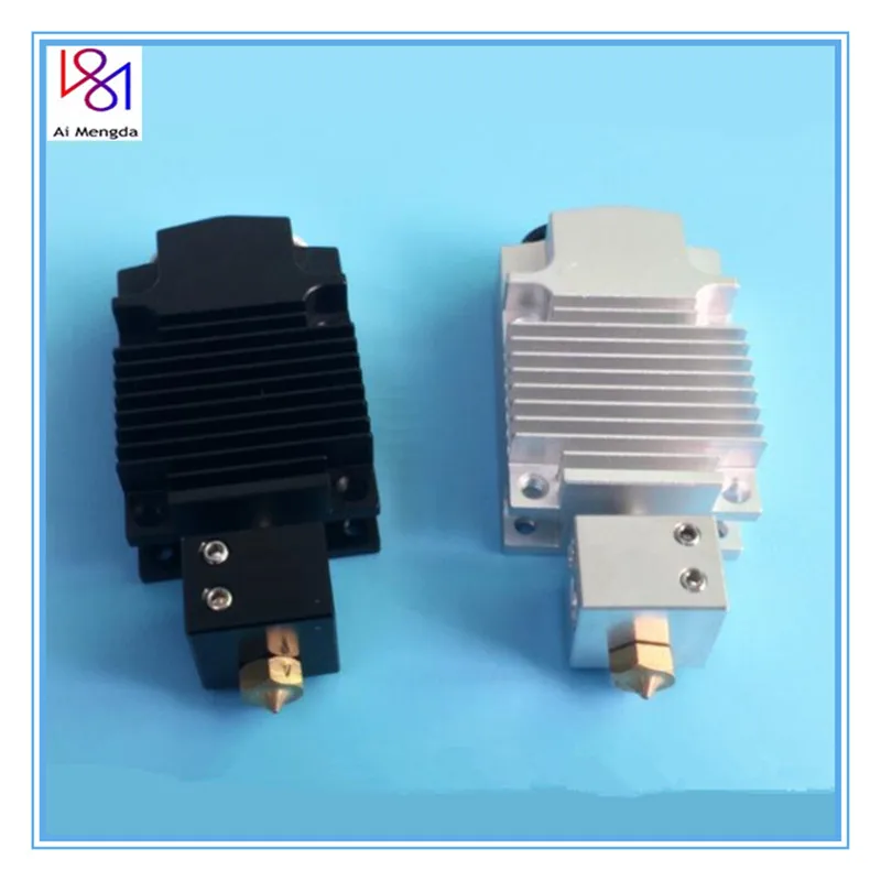 Аксессуары для 3d печати 2 в 1 два одном меняющие цвет двухцветная экструзия сопло 0