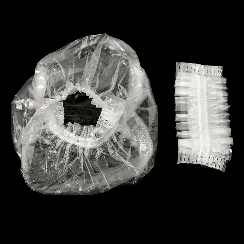 Наушники парикмахерские одноразовые водонепроницаемые прозрачные 100 шт./пакет |